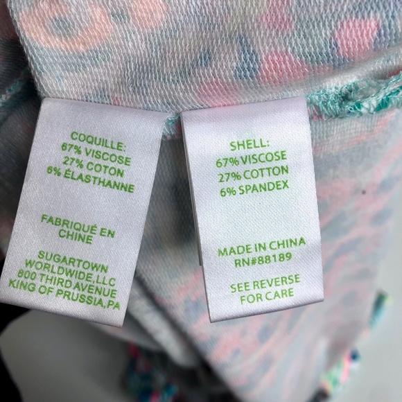 Lilly Pulitzer Justina Tunic in Gypsea Serene Blue - Picture 5 of 7